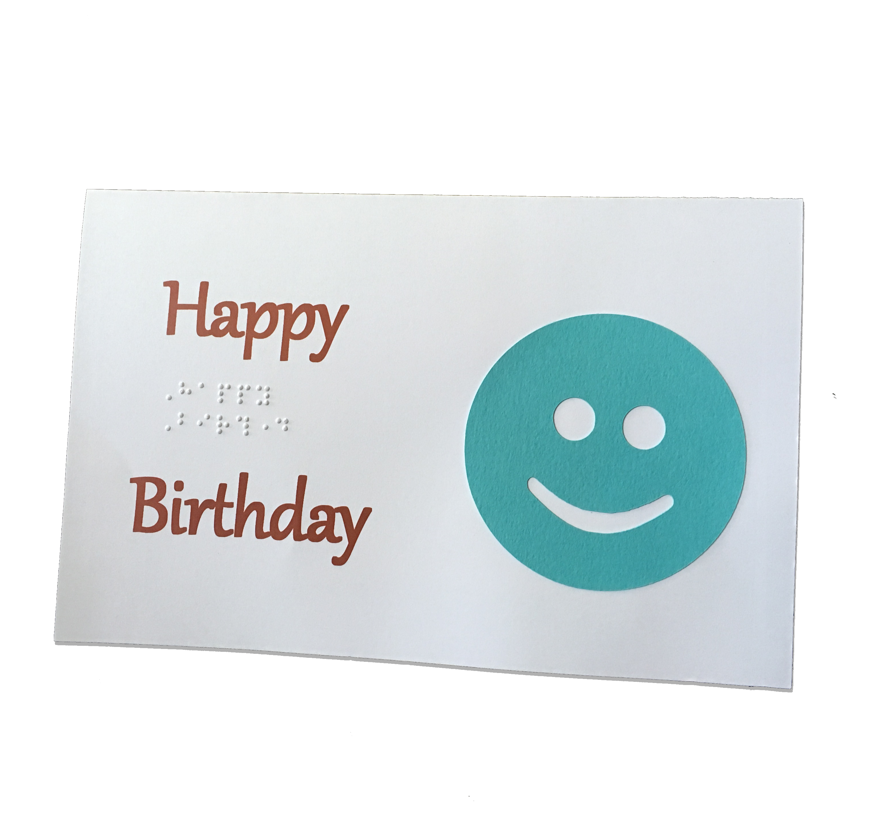 Birthday Card Smiley Face